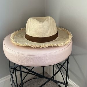 J. Jill Straw Fedora Hat
